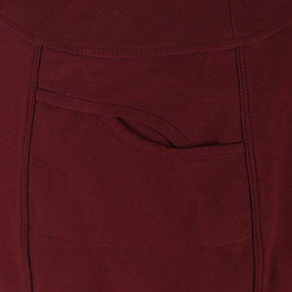 Kuhl Women's Small Dark Red Pull On Casual Mini Skirt - Picture 5 of 7